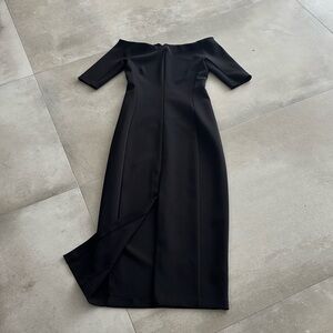 Zara off the shoulder Black Dress